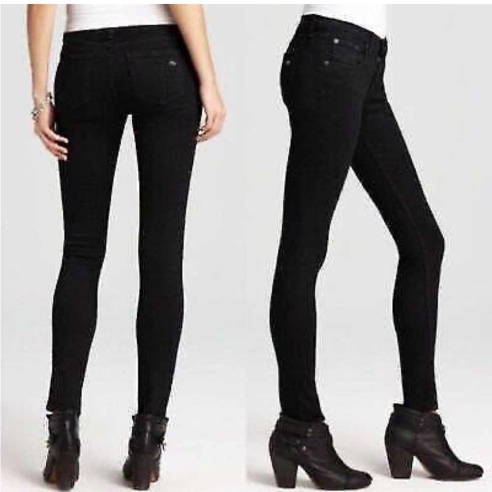 Rag&Bone Black Skinny Jeans
